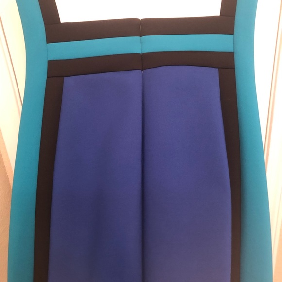 Calvin Klein color block sheath dress size 8 - Picture 4 of 6